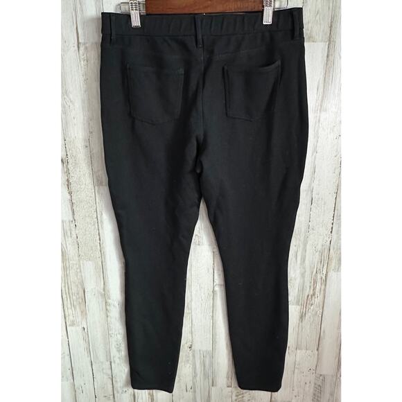 J Crew Mercantile High Rise Skinny Jeans Size 8 Black Preppy Grunge Punk EUC - Picture 2 of 8